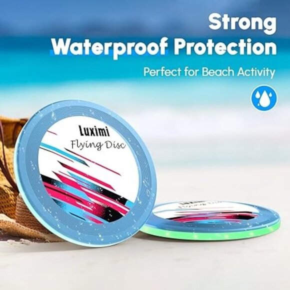 Luximi Light Up LED Flying Disc, Glow in The Dark 10 Light Modes NEW IN BOX - Picture 2 of 4